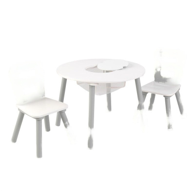 Стол + 2 стула "Сердце"