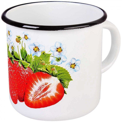 Кружка эмалированная с ручкой 250 мл