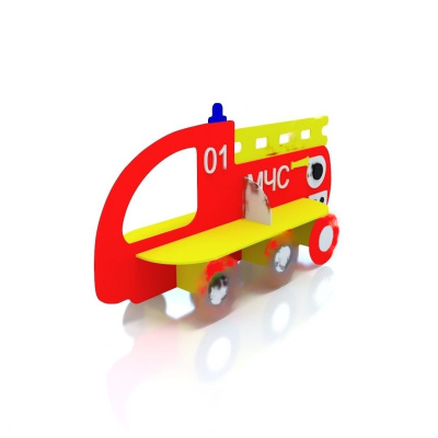 Скамейка Пожарная машина МЧС