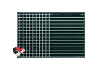 Доска магнитно-меловая 1-элементная разлинованная, 100х150 см