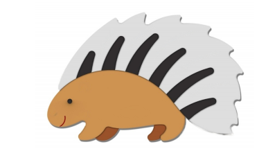 Настенная декорация Дикобраз