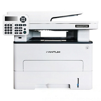 МФУ лазерное PANTUM M6800FDW, "4 в 1", А4, 30 страниц/мин, 60000 страниц/месяц, ДУПЛЕКС, АПД, Wi-Fi, сетевая карта