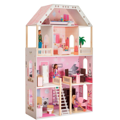 Кукольный домик "Поместье Монтевиль" (с мебелью)