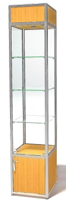 Витрина демонстрационная ВДА-02/05ф, серия еврошоп