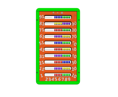 Развивающая игровая Панель детская Счеты
