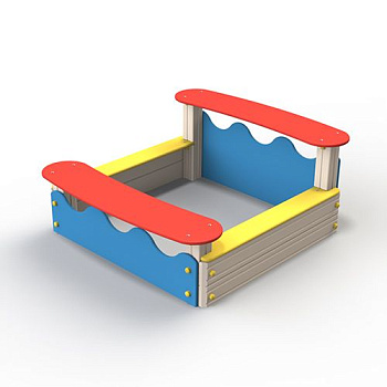 Песочница  Аквариум, h 625 мм,  без козырька