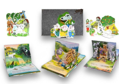 Фланелеграф "Народные сказки" для детей от 3 до 7 лет