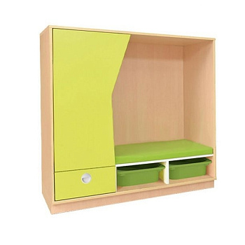 Стенка детская с посадочным местом, 1200х500х1200 мм