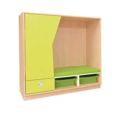 Стенка детская с посадочным местом, 1200х500х1200 мм