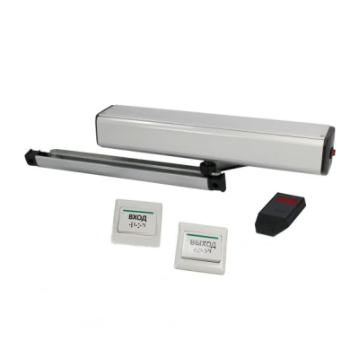 Автоматический доводчик дверей (пульт, 2 кнопки)