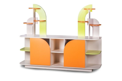 Уголок природы детский УЛИТКА 1700х420х1300 мм