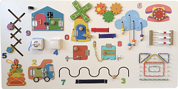 Бизиборд Забава, 120х60 см