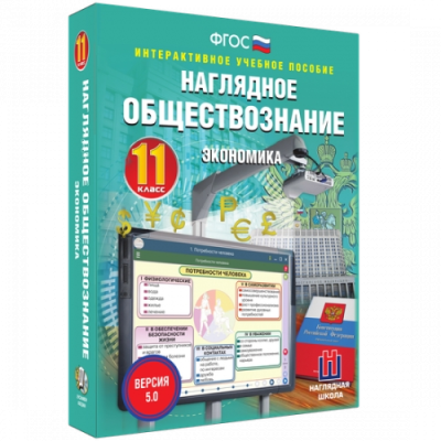 Пособие для интерактивной доски Наглядное обществознание. Экономика