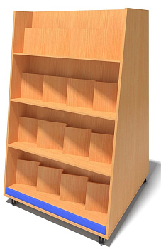 Стеллаж демонстрационный, 900х850х1400 мм