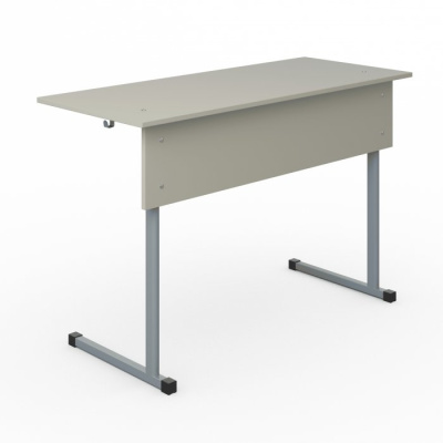 Стол ученический Комфорт 2-местный (ЛДСП) 6г.р. прям.