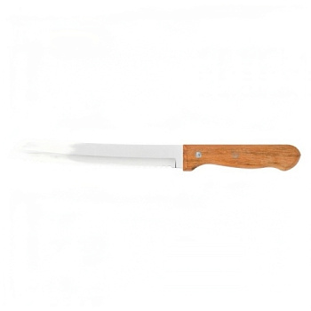 Нож для хлеба с деревянной ручкой