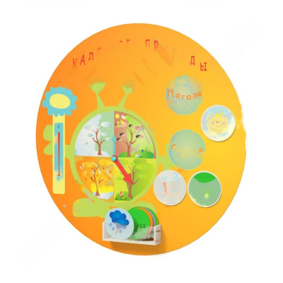 Панель детская игровая Календарь природы