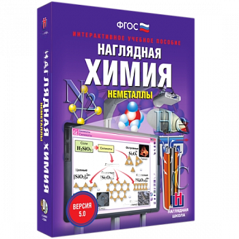 Пособие для интерактивной доски Наглядная химия. Неметаллы