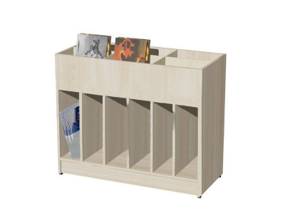 Стойка выставочная для периодики, 920х410х750 мм