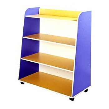 Стеллаж пристенный для зонирования