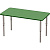 Стол детский регулируемый ПРЯМОУГОЛЬНИК ЛДСП 1200Х450х400-580 мм (0-3 р. гр.)