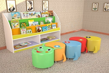 Книжный уголок Библиотека для средней группы (от 5 до 6 лет)