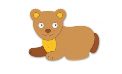 Настенная декорация Львенок