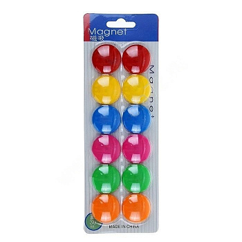 Набор магнитов 12 шт, 2 см