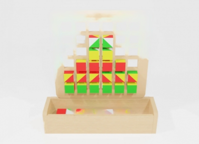 Развивающая панель Кубо-мозаика