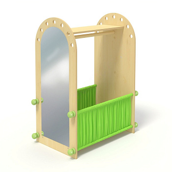 Вешалка ряжения для детей Роджерсия с зеркалом