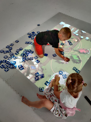 Интерактивный пол RonBox