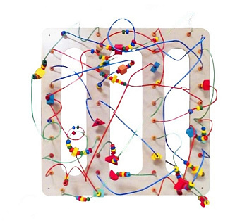 Игровая настенная панель Проволочный лабиринт