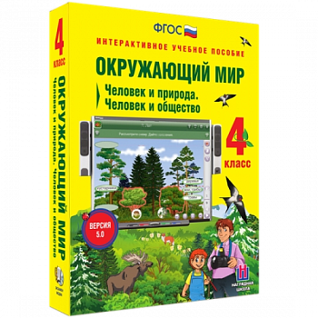 Пособие для интерактивной доски Окружающий мир 4 класс. Человек и природа. Человек и общество