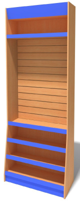 Стеллаж книжный Премиум 900х400(300)х2400 мм