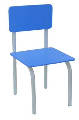 Стул детский на металлокаркасе нерегулируемый, МДФ