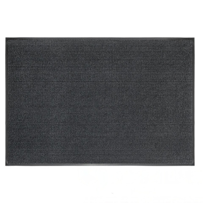 Коврик придверный ИЗНОСОСТОЙКИЙ влаговпитывающий, 90х150 см, ТАФТИНГ, СЕРЫЙ, LAIMA EXPERT, 606889, С30Т9015
