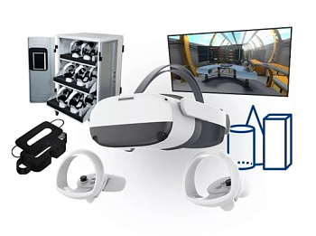 Мобильный VR Class Стереометрия (на 8 учеников)