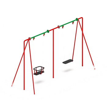 Качели двойные