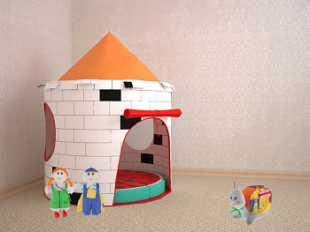 Уголок для уединения "Малыш" для детей 3-4 лет.