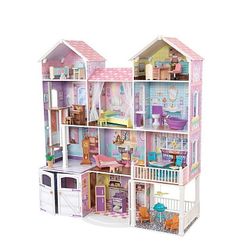 Дом для классических кукол до 32 см "Загородная усадьба" (Country Estate) с мебелью