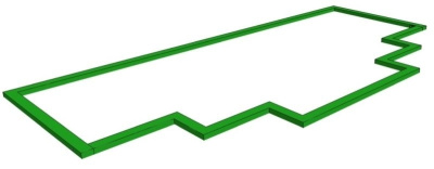 Элемент полосы препятствий Ров