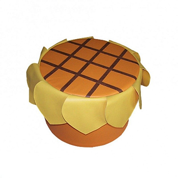 Игровая мягкая мебель для детей Пуф Подсолнух