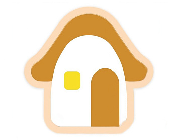 Настенная декорация Домик