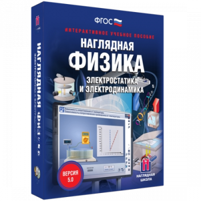 Пособие для интерактивной доски Наглядная физика. Электростатика и электродинамика