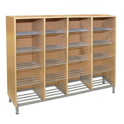 Ячейки для хранения на металлокаркасе (20 пар)