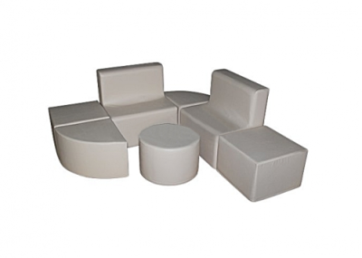 Комплект детской мягконабивной мебели Кроха