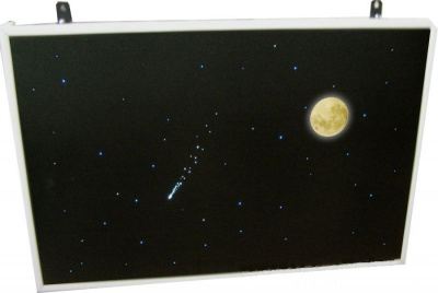 Настенная Панель детская Лунная ночь (900х600 мм)