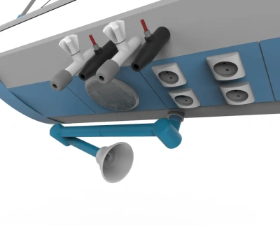 Потолочная система электроснабжения для кабинетов Химии Биологии