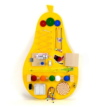 Бизиборд Груша