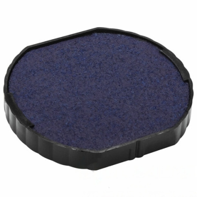 Подушка сменная STAFF, D=40 мм, для самонаборных печатей "Printer 8010", "8015", "8020", синяя, 237441